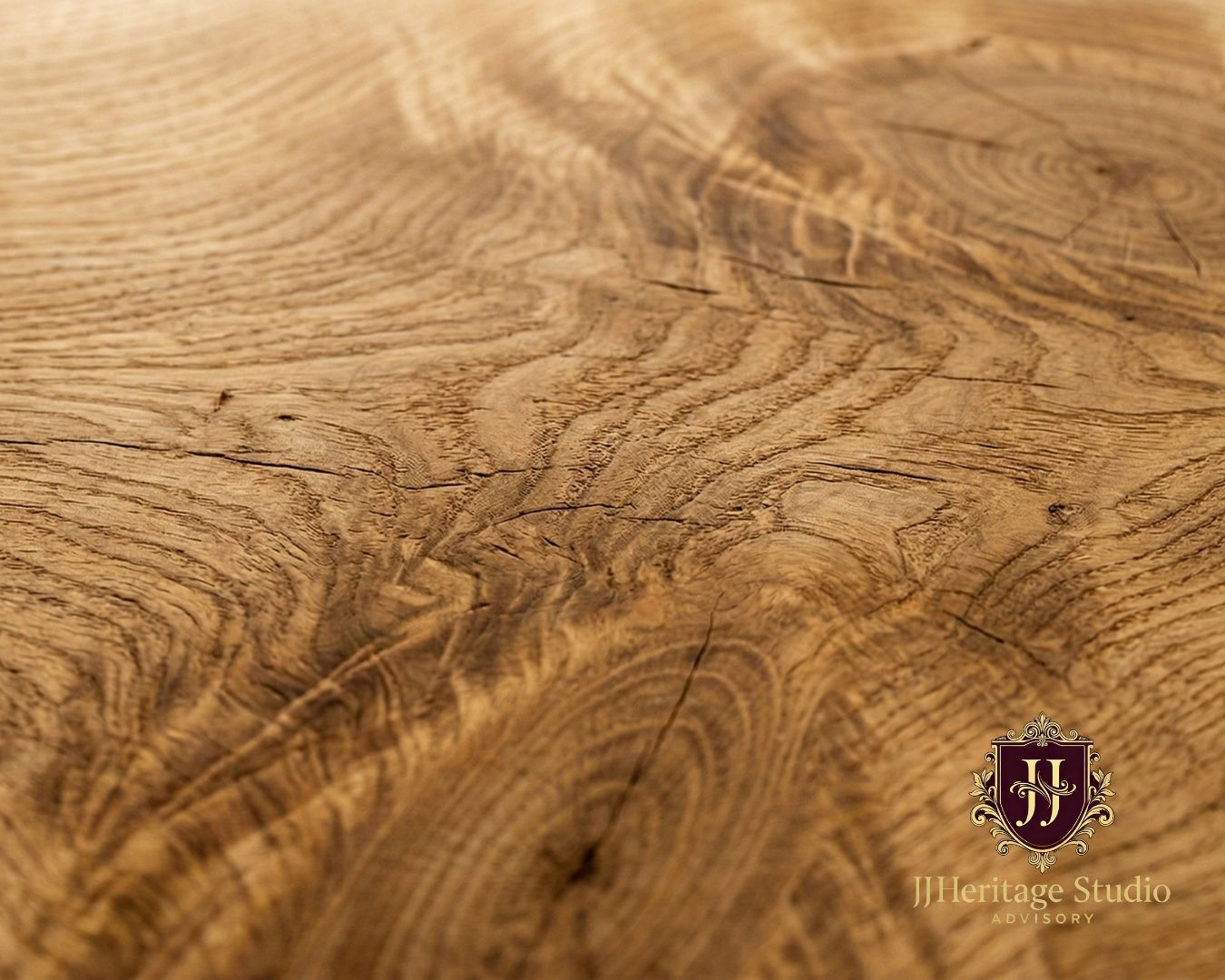 Natural oak material